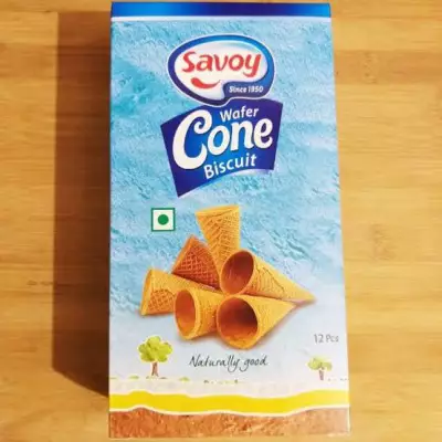 SAVOY WAFER CONE BISCUITS 12PCS PACK