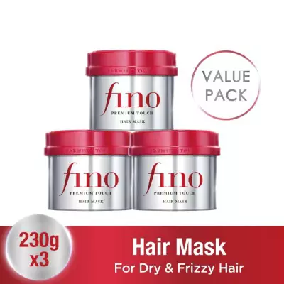 Shiseido Fino Premium Touch Penetrating Essence Hair Mask 3X Pack (Japan)- 230g