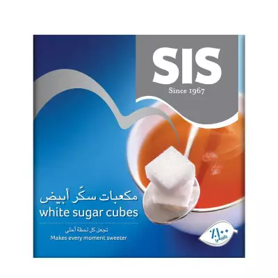 SIS White Sugar Cubes- 454gm