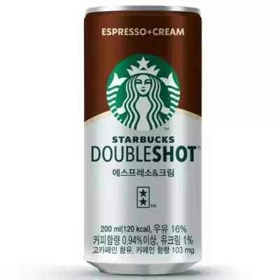 STARBUCKS DOUBLESHOT Coffee Espresso+Cream- 200mL