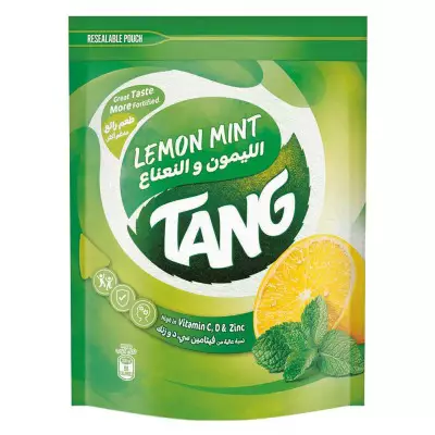Tang Lemon Mint Instant Drink Powder- 375g {Resealable Pouch}