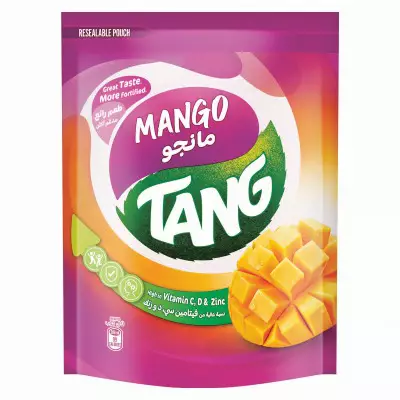 Tang Mango Instant Powdered Drink- 375g{Resealable Pouch}