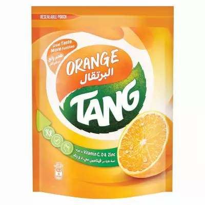 Tang Orange Resealable Pouch- 375g