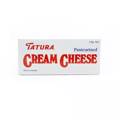 Tatura Pasteurised Neufchatel Cream Cheese- 2kg
