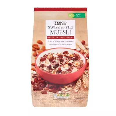 TESCO SWISS STYLE MUESLI 1KG