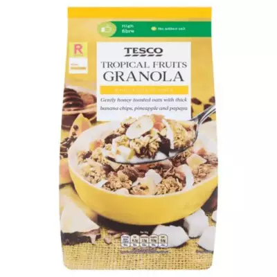 Tesco Tropical Fruits Granola- 1kg