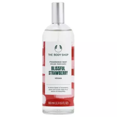 THE BODY SHOP Blissful Strawberry Body Mist Fragrance Mist- 100mL (3.3 US FL OZ)