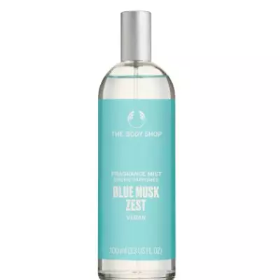 THE BODY SHOP Blue Musk Zest Fragrance Mist- 100mL (3.3 US FL OZ)