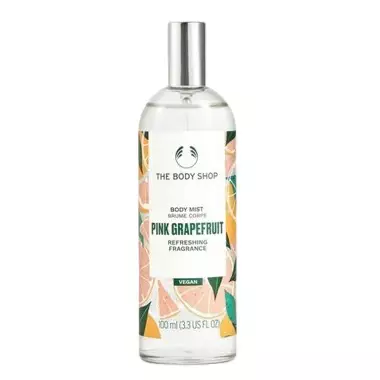 THE BODY SHOP Pink Grapefruit Body Mist Refreshing Fragrance- 100mL (3.3 US FL OZ)