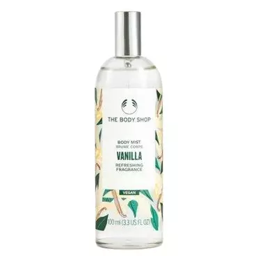THE BODY SHOP Vanilla Body Mist Refreshing Fragrance- 100mL (3.3 US FL OZ)