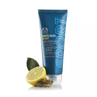 The Body Shop White Musk Sport Hair & Body Wash 200ml