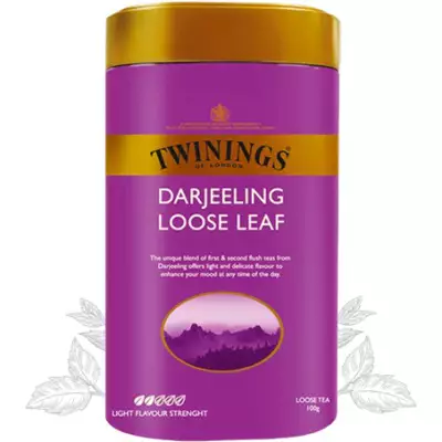 TWININGS DARJEELING LOOSE LEAF- 100gm