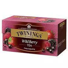 Twinings Wild Berry Tea (Imported) - 25 Tea Bags, 50g