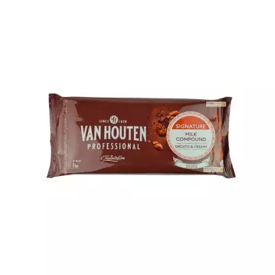 VAN HOUTEN Professional Signature Milk Chocolate Compound (Smooth & Creamy)- 2.5 Kg