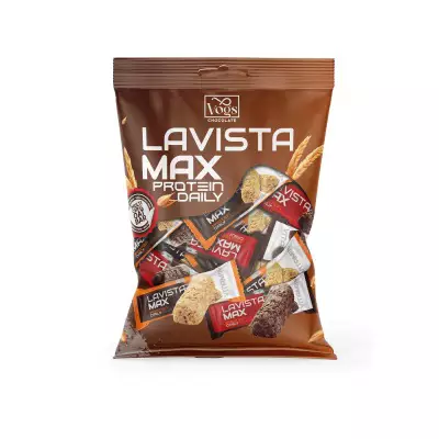 Vogs Chocolate Lavista Max Protein Daily Multi Cereal Oat Bar Packet- 400g