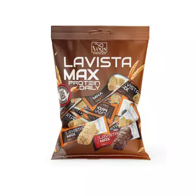 Vogs Chocolate Lavista Max Protein Daily Multi Cereal Oat Bar Packet- 400g