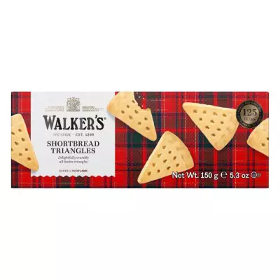 Walker's Pure Butter Shortbread Triangles- 150gm (5.3 oz.)