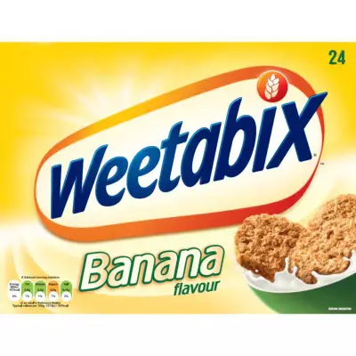 Weetabix Banana Flavour Cereal 24 Pack- 540g