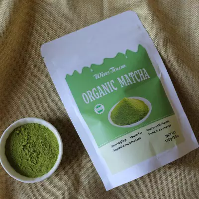 Wins Town Organic Matcha Powder- 100g (3.5 oz)